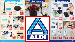 catalogue ALDI du 8 au 14 octobre 2024 ✅ Arrivage promo France [upl. by Gonyea]