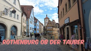 Wohnmobiltour nach Rothenburg ob der Tauber [upl. by El]