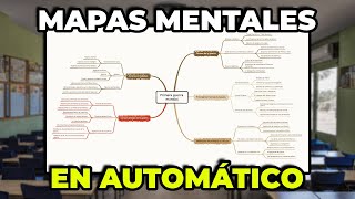 COMO hacer MAPAS MENTALES y MAPAS CONCEPTUALES con IA Tutorial  GRATIS [upl. by Dolphin]