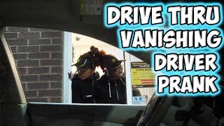 Drive Thru Vanishing Driver Prank [upl. by Zednanref]