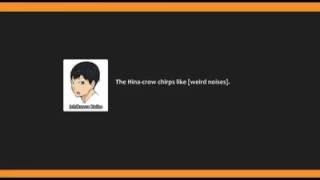 Haikyuu Seiyuu Crow sounds [upl. by Christie]