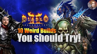 10 Weird Builds To Try In D2R Season 6 Links In Description [upl. by Jaenicke]