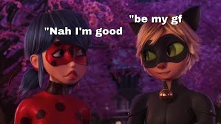 Ladybug amp Cat Noir being icons in the ✨Miraculous Movie✨ reuploaded [upl. by Rennat]