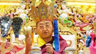 HHSakya Trizin chants 100 syllable mantra of Vajrasattva [upl. by Nwahsyar307]