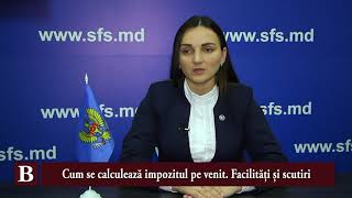 Elena Teleuță SFS Cum se calculează impozitul pe venit Facilități și scutiri [upl. by Cailly47]