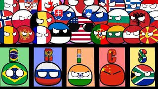 NATO vs BRICS Countryball [upl. by Meda868]