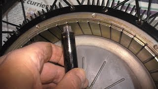 High powered DIY eBike MSVA build part 8  MXUS rebuild ferrofluid and switches [upl. by Millford]