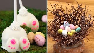 8 Easy Dessert Recipes for Easter  Animal Cake Pops  Homemade Cake Decorating Ideas [upl. by Teteak]