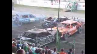 franklin county fair demolition derby part 2 [upl. by Assetak]