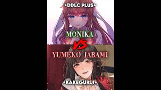 Monika vs Yumeko Jabami Intelligence vs vsbattle [upl. by Tenaej]