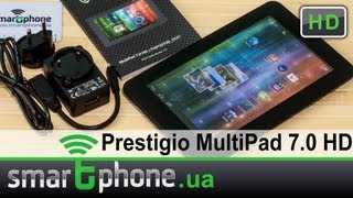 Prestigio MultiPad 70 HD  Обзор Планшета с аккумулятором на 4000 мАч [upl. by Yumuk182]