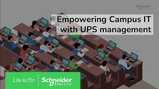 Empowering Campus IT with UPS management [upl. by Vander]