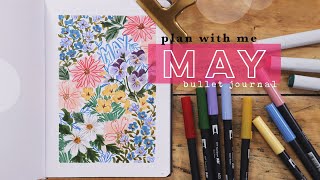 Plan With Me  MAY 2024 Bullet Journal [upl. by Fowler]