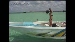 Mit dem Schnellboot auf dem Karibischen Meer inkl baden  caribbean sea [upl. by Wescott]