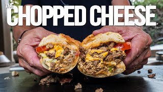 A CHOPPED CHEESE BETTER THAN A PHILLY CHEESESTEAK  SAM THE COOKING GUY 4K [upl. by Ayouqat]