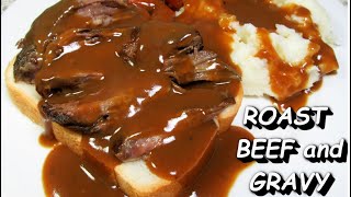 Slow Cooked Black Pepper Roast Beef and Gravy Recipe  Beef Pot Roast [upl. by Nitsir]