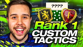 RANK 1 CUSTOM TACTICS amp FORMATIONS 🔥 FC 25 Ultimate Team [upl. by Khorma]