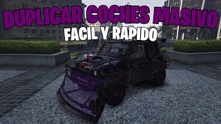 ¡MEJORADO COMO DUPLICAR COCHES SOLO SIN AYUDA MASIVO PLACAS LIMPIAS EN GTA V ONLINE  PS4PS5XBOX [upl. by Spohr]