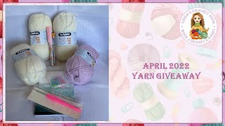 April 2022  Yarn Giveaway  CLOSED [upl. by Seligmann977]