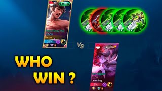 BRAXY VS LEARNING PRO PLAYER  CHOU VS CHOU he destroy me  MLBB [upl. by Suirauqed]