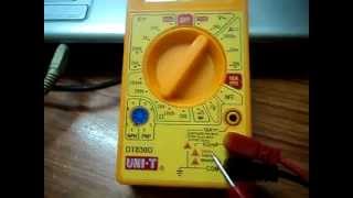 how to use digital multimeter [upl. by Cartan]