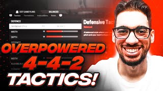 442 FORMATION amp CUSTOM TACTICS  FC 24 ULTIMATE TEAM [upl. by Rahmann]