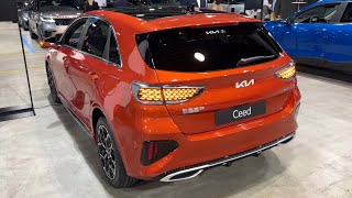 New KIA Ceed 2022 Facelift  FIRST LOOK amp visual REVIEW crazy spec Orange Fusion color GTLine [upl. by Mignon]