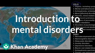 Introduction to mental disorders  Behavior  MCAT  Khan Academy [upl. by Cleodal]