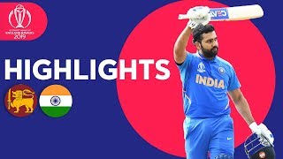 Rohit Breaks Centuries Record In Win  Sri Lanka vs India  Highlights  ICC Cricket World Cup 2019 [upl. by Brandt532]