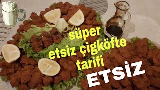 süper çiğköfte tarifi etsiz çig köfte tarifi etsiz etli yapılışı mukemmel goruyorsunuz BECERI TV [upl. by Ajdan]