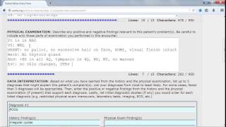 USMLE Step 2 CS patient note 8 gynecological [upl. by Egroeg520]