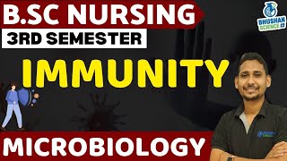 immunity microbiology  bsc nursing 3rd semester  bsc nursing 2024  bsc nursing microbiology [upl. by Ayak]