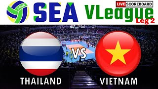 SEA VLeague Live  Thailand vs Vietnam  GOLD MEDAL MATCH 2023 SEA VLeague Womens LIVE Score [upl. by Edmead135]