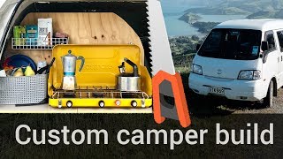 Nissan Vanette campervan build [upl. by Narib]