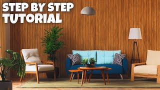 Learn Blender While Designing this AMAZING Interior  Full Tutorial [upl. by Ominorej646]