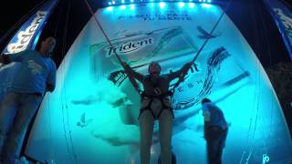 Juegos mecanicosestereo picni 2014 trident cauchera humana bungee extreme [upl. by Jovitta532]