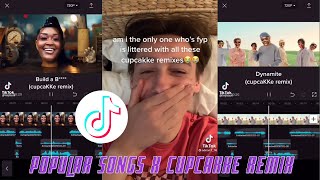 TikTok Cupcakke remixes FUNNY COMPILATION [upl. by Aetnuahs]