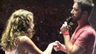 OFFICIAL Wedding Proposal at the Foster The People Concert [upl. by Gerk]