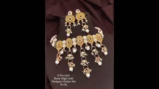 New jewelry collection Amazing design necklace jewelry youtube [upl. by Germano]