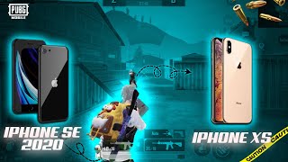 IPHONE SE 2020 VS IPHONE XS TDM TEST  IPHONE SE PUBG TEST  PUBG MOBILE GAMEPLAY [upl. by Maharg]