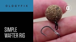 CARPologyTV  OlogyFix How to tie a simple wafter rig [upl. by Thaddeus]