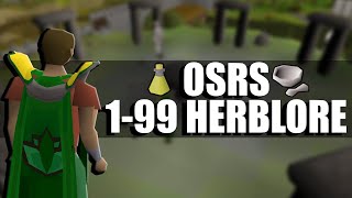 OSRS 199 Herblore Guide  Fast amp Cheap Routes [upl. by Ewald]