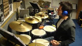 Monks Dream melodic drum solo over the formmp4 [upl. by Ehling]