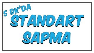 5dk da Standart Sapma [upl. by Maxy]