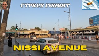 Nissi Avenue Ayia Napa Cyprus  An Evening Stroll [upl. by Erotavlas]