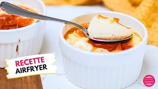 Les crèmes aux oeufs express au airfryer  Recette facile et rapide [upl. by Elodia548]