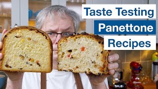 🔵 Taste Testing Panettone Recipes [upl. by Eustatius]