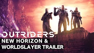 OUTRIDERS NEW HORIZON amp WORLDSLAYER Trailer（日本語字幕） [upl. by Mishaan800]