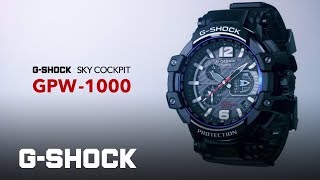 【機能紹介】GPS ハイブリッド電波ソーラー GSHOCK（GPW1000） [upl. by Lafleur287]