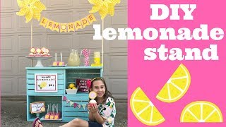 How to build a DIY Lemonade Stand [upl. by Eural]